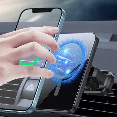 15W Magnetic Qi Wireless Charging Car Vent Mount Phone Holder - Toytexx 15W Magnetic Qi Wireless Charging Car Vent Mount Phone Holder - Toytexx